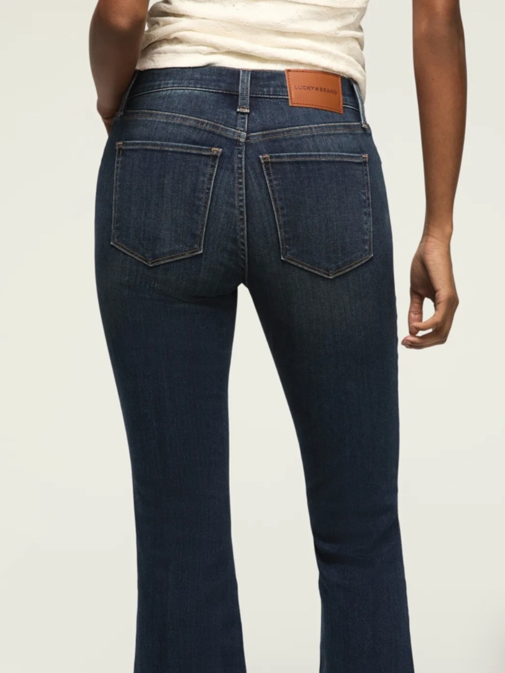 Lucky Brand high rise Stevie flare jeans